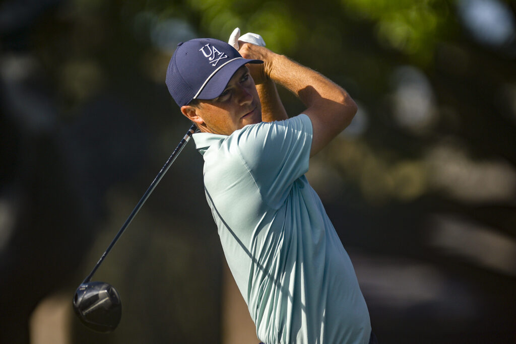 Jordan Spieth on the first hole during the second round of the Arnold Palmer Invitational at Bay Hill
