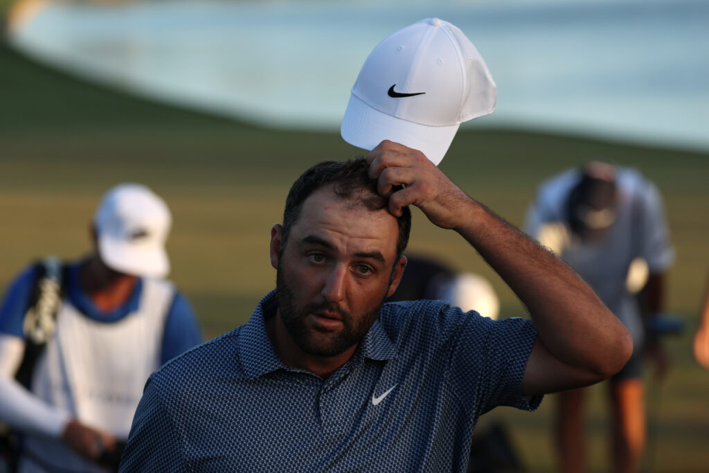 Scottie Scheffler at THE PLAYERS Championship