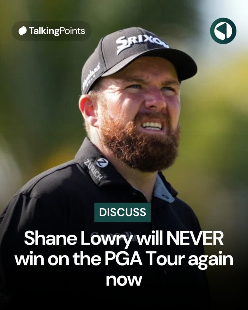 Shane Lowry looks on during the final round of the Cognizant Classic at PGA National