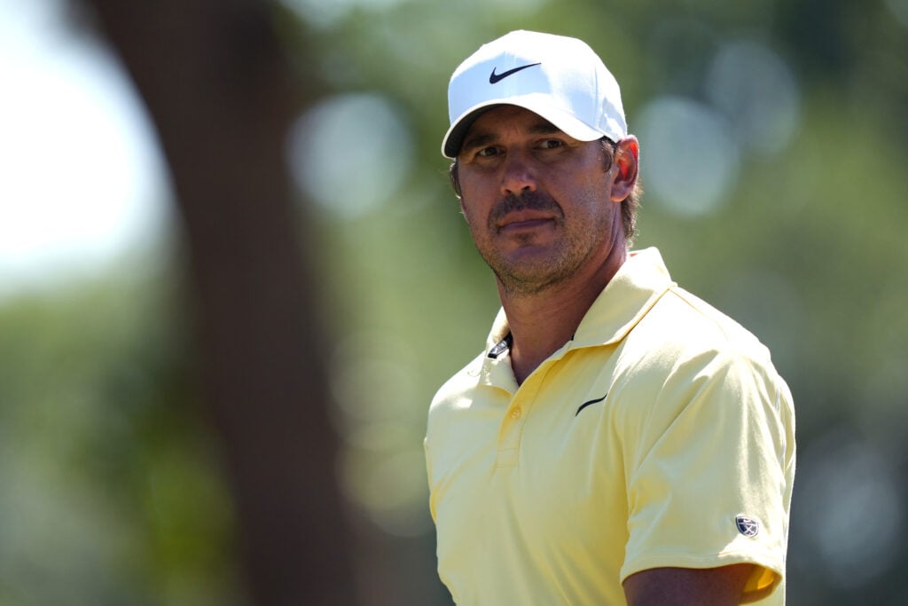 Brooks Koepka of the United States looks on from the 15th hole during the final round of the ONEflight Myrtle Beach Classic