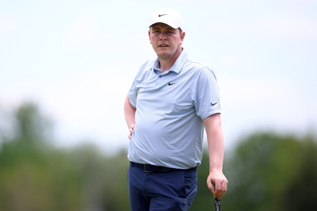 Robert MacIntyre on the third green during the third round at the RBC Canadian Open at TPC Toronto
